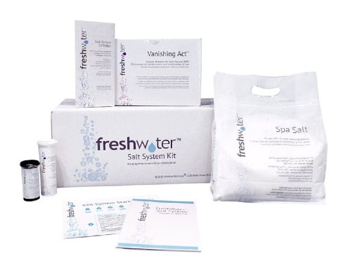 Freshwater System Package sitting on white backdrop